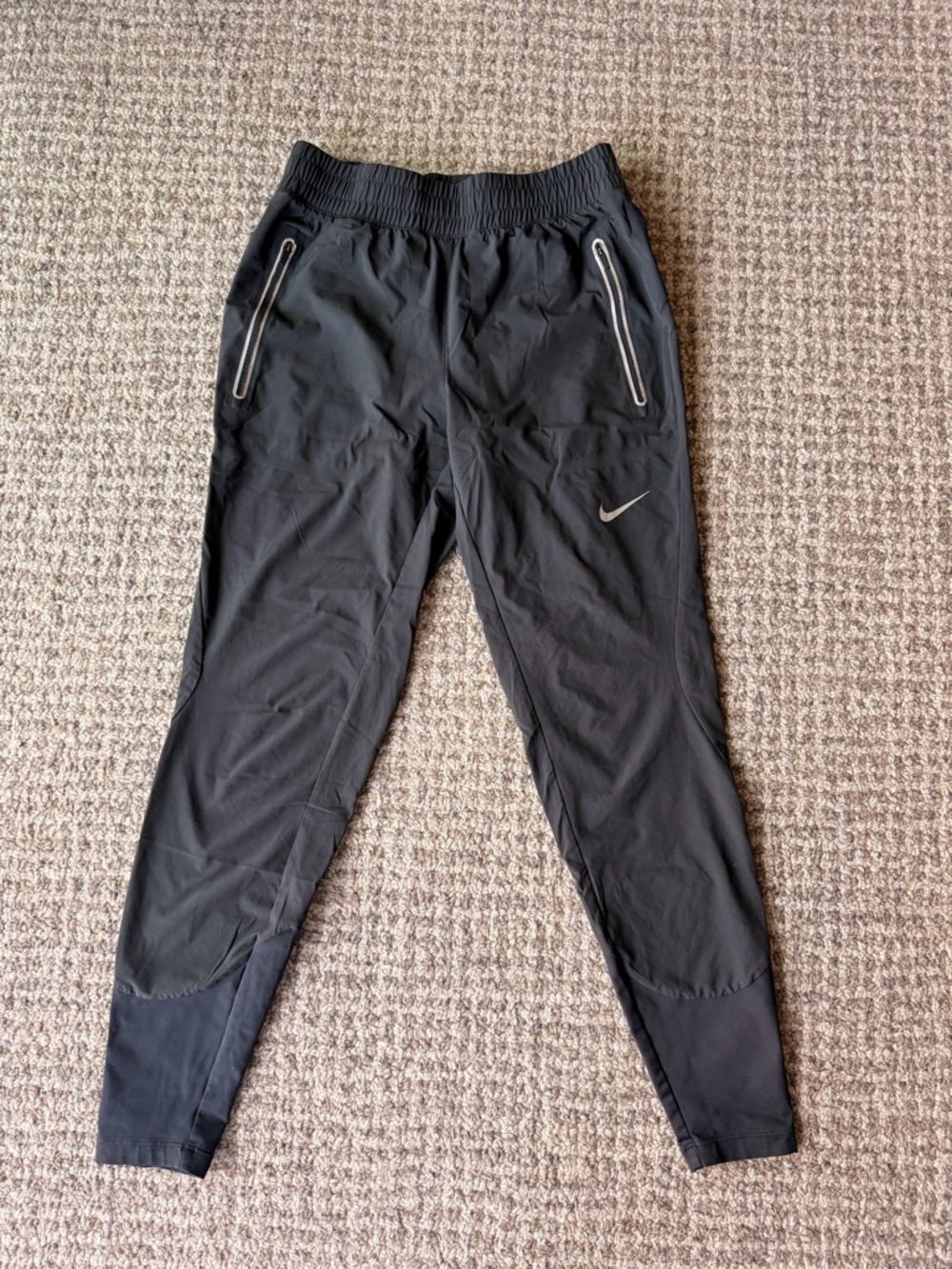 Nike Dri-FIT Running Joggers – Black (XS)